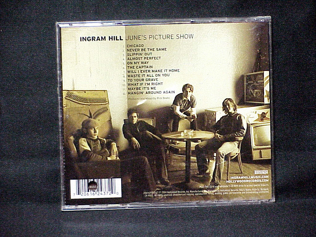 JUNE'S PICTURE SHOW INGRAM HILL CD 2004 HOLLYWOOD RECORDS INC