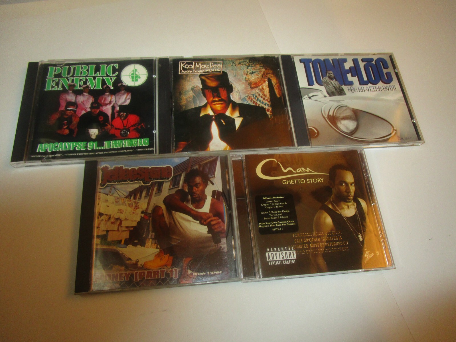 old school rap hip hop lot of 5 Public Enemy - Apocalypse 91 The Enemy av34