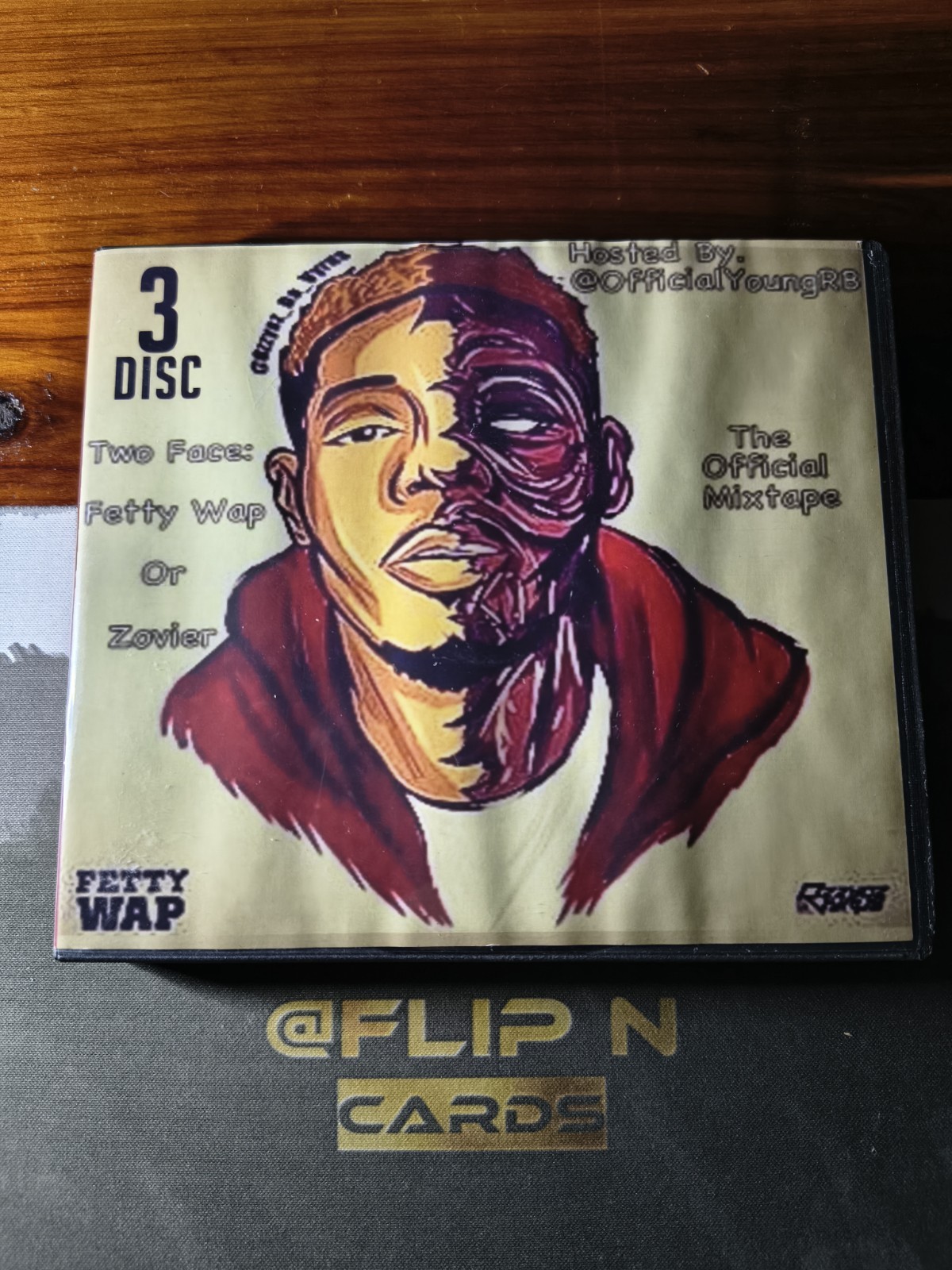 FETTY WAP - TWO FACE: FETTY WAP OR ZOVIER - TRIPLE CD MIXTAPE - DJ PROMO 2010's