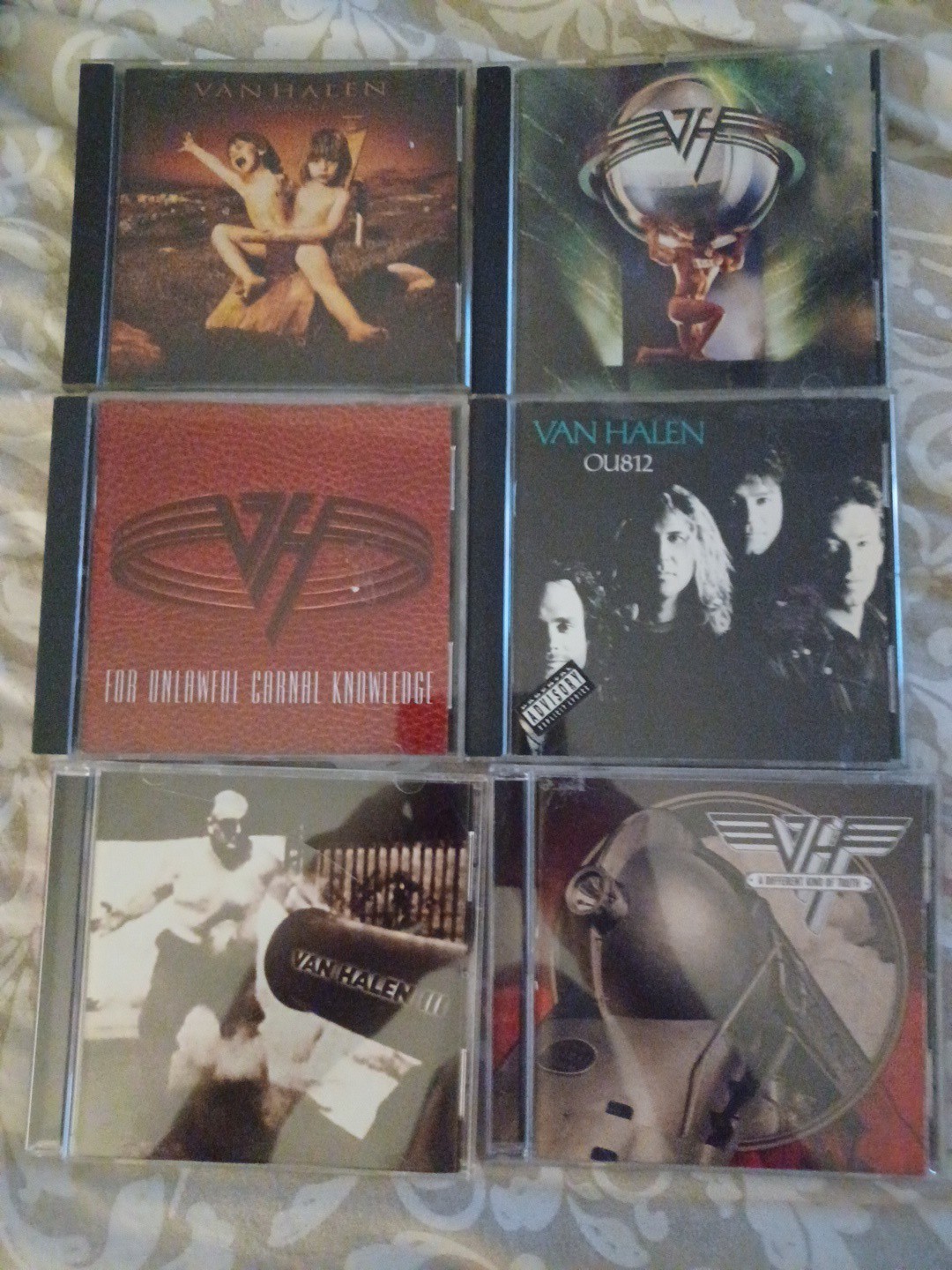 Van Halen 6 CD Lot - Eddie Van Halen, Roth - Hagar & Cherone - 5150 Truth III