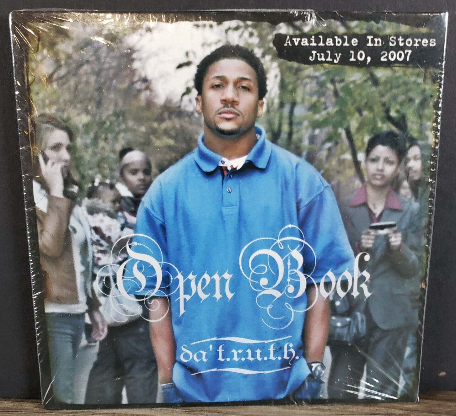 NEW DA' T.R.U.T.H. OPEN BOOK 2007 CROSS MOVEMENT PROMO DIGIPAK CD 4 TRACKS