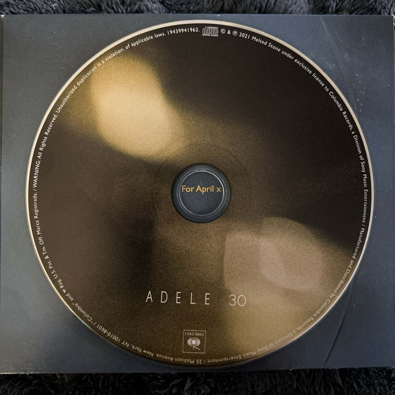 30 by Adele (Deluxe Edition) (CD, 2021, Columbia, 3 Bonus Tracks)