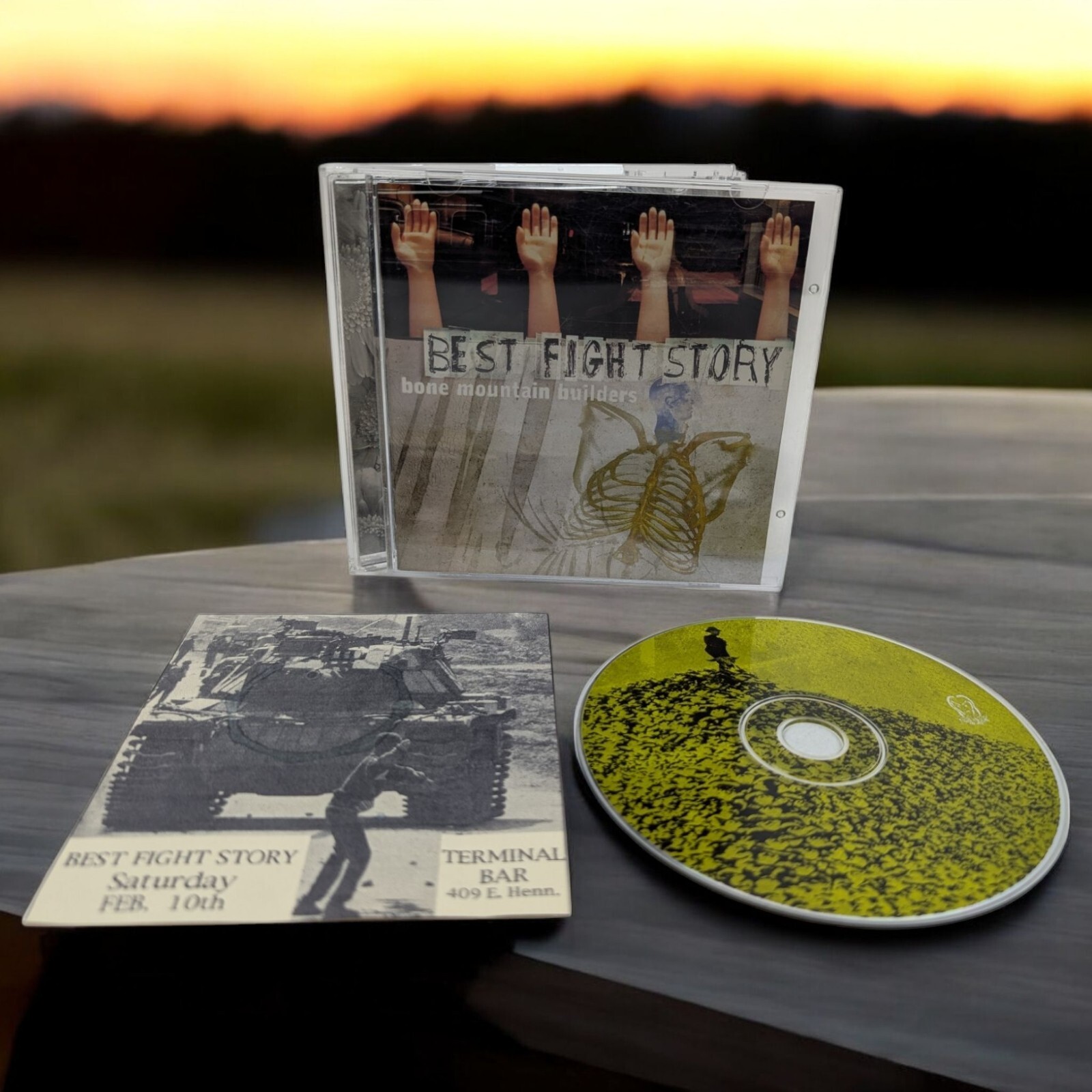 Bone Mountain Builders by Best Fight Story (CD, 2000) Minneapolis Rock Band RARE