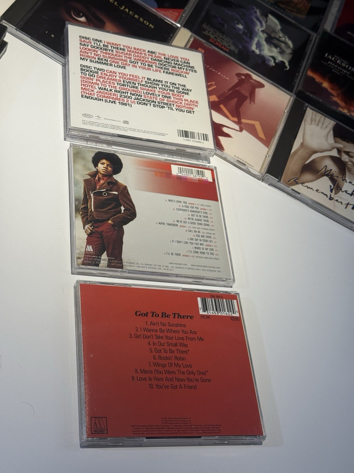 MICHAEL JACKSON (25 Compact Disc Lot)/Rare/OOP/Imports/Used & Very Good Plus+!!!