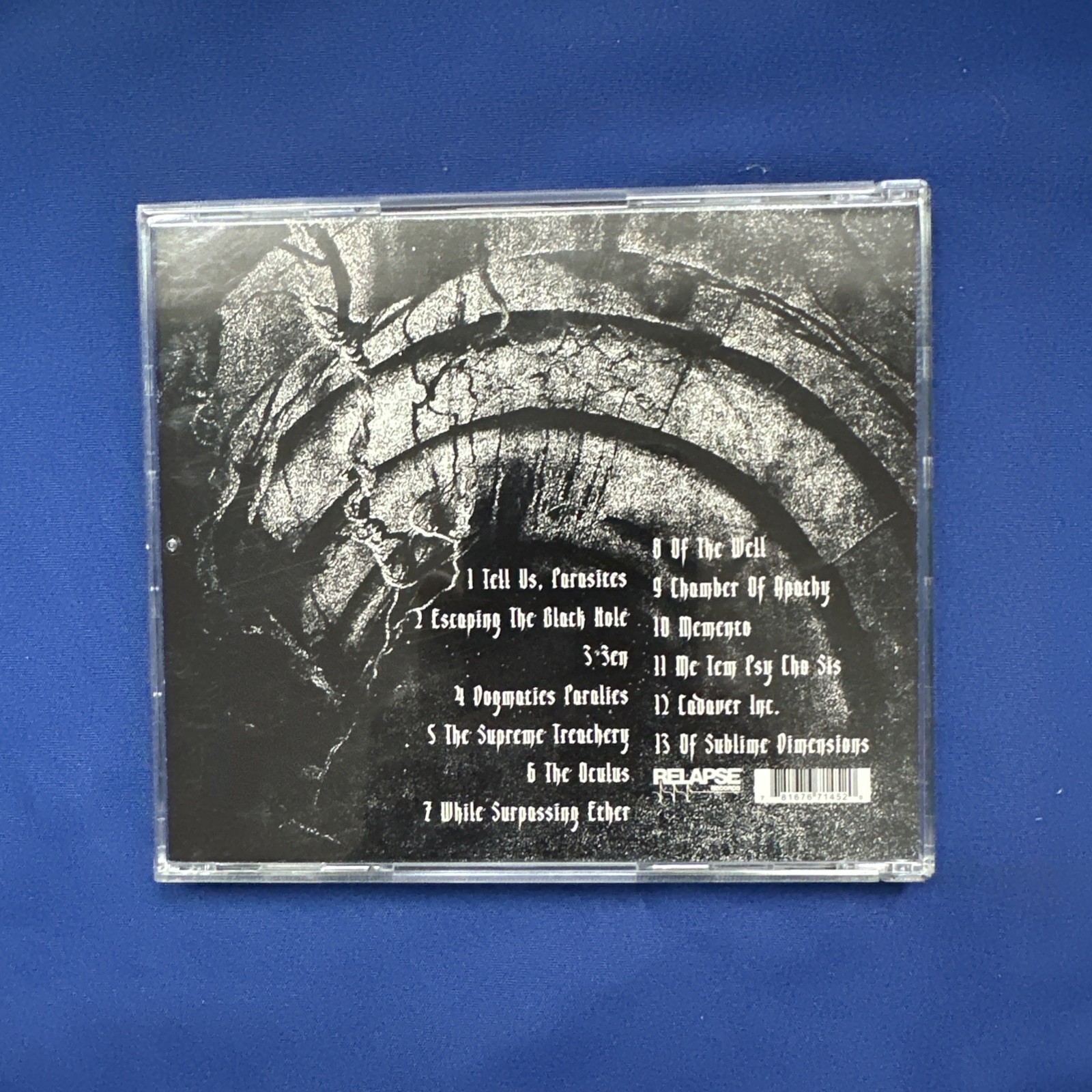 Inevitable End The Oculus CD, US 2011 Press, VG+