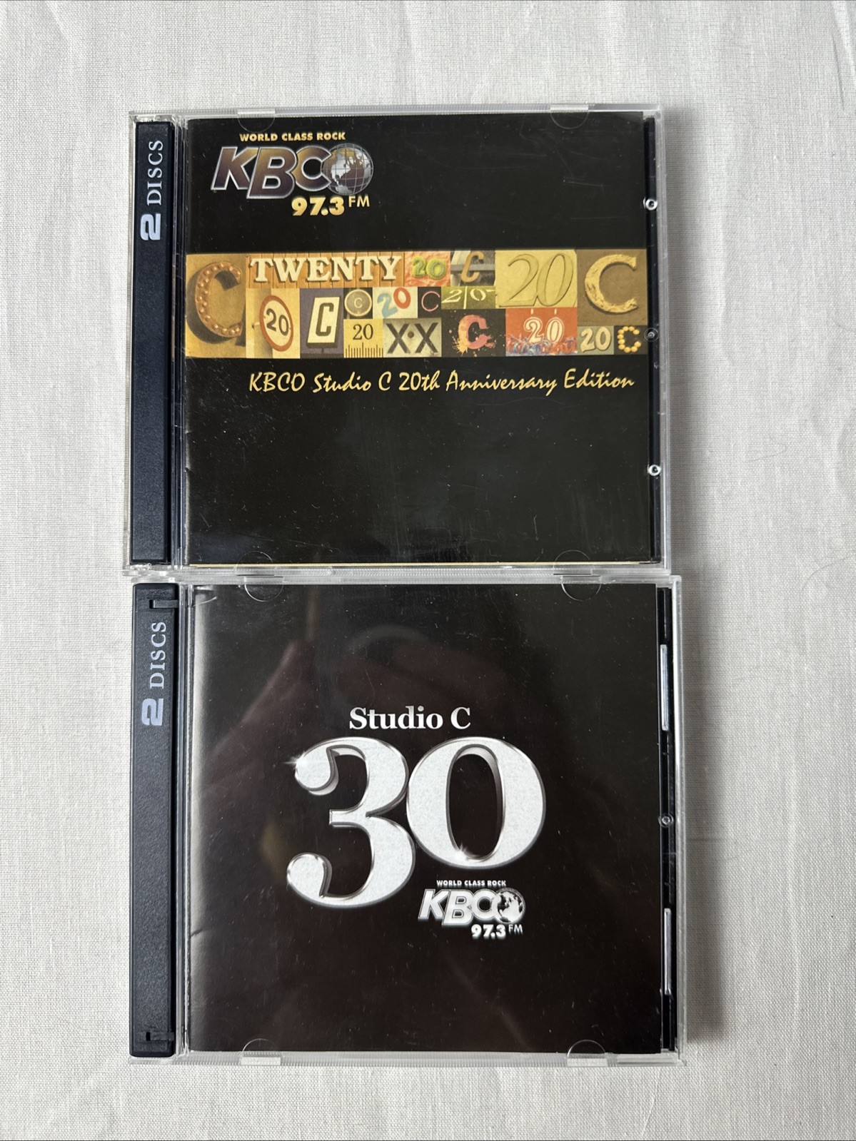 KBCO Studio C Lot Of 22 CDS Volumes 9-31 Plus Sampler Missing Volume 11 & 14 VGC