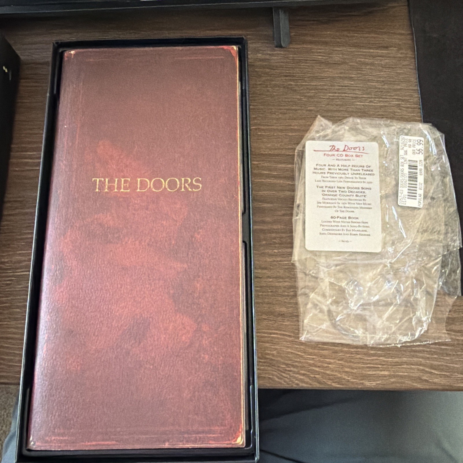 Doors Box Set (4 Cd's) by The Doors (CD, 1997) With Booklet