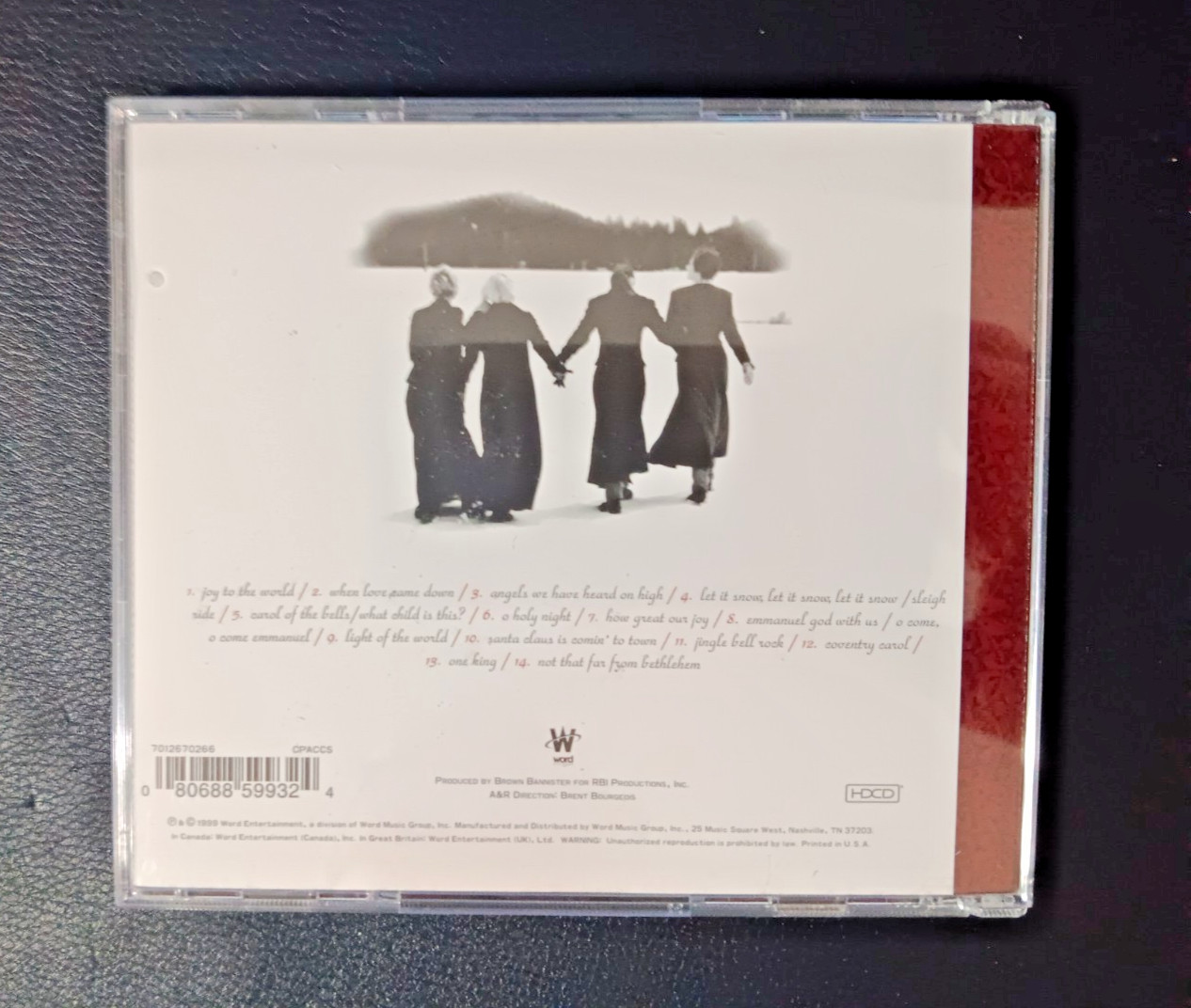 Vintage 1999 A Christmas Story Point Of Grace CD Like New First Edition