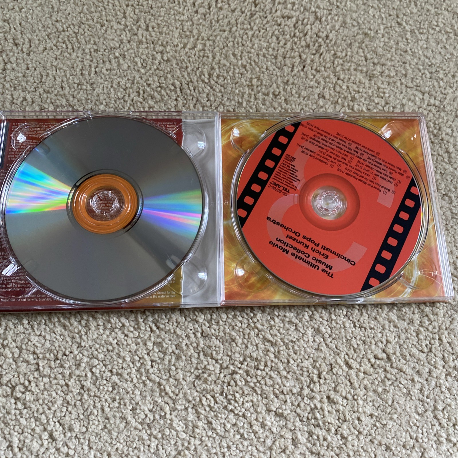 The Ultimate Movie Music Collection by Erich Kunzel (Conductor) (CD, Oct-2005, 4