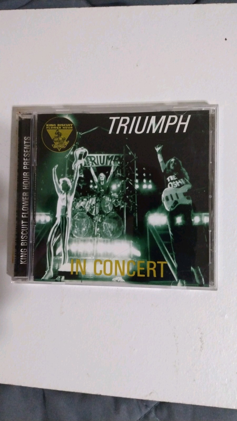Triumph – In Concert CD 1995 King Biscuit Flower Hour Hard Rock EMI