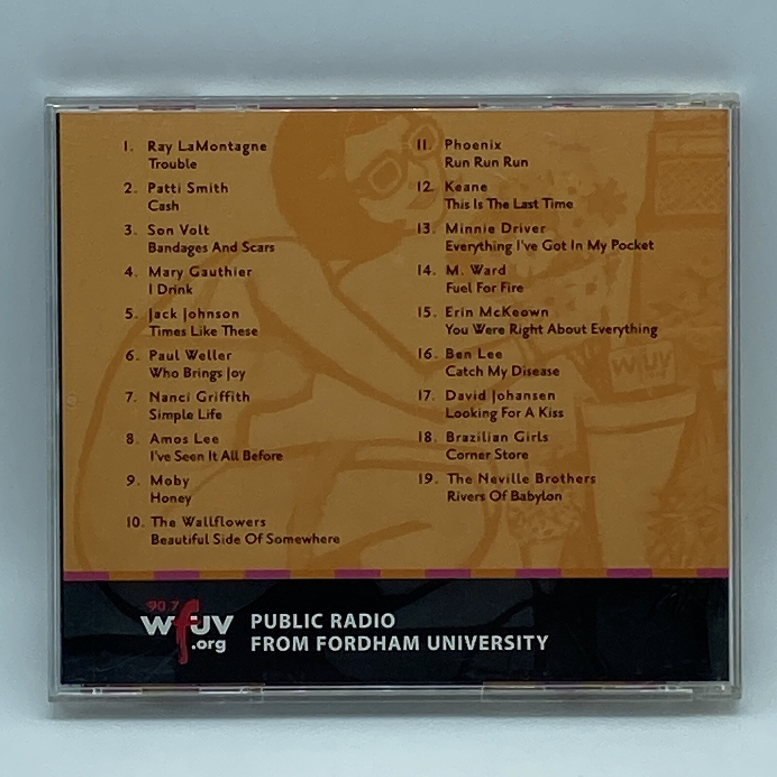 90.7 WFUV "City Folk Live 8" CD OOP 2005 New York City FM Radio Volume VIII Rock