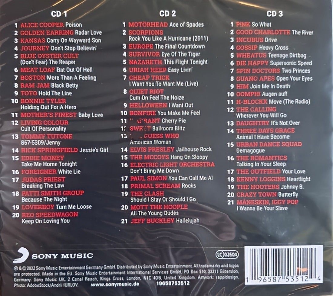 Jukebox Heroes - Rock Heroes 3 CD Set - NEW