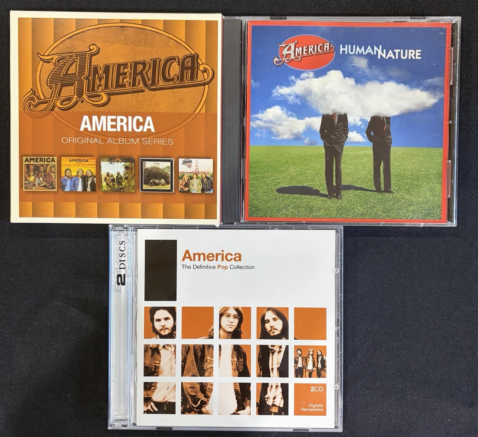 America Collection CD's Lot Of 8 Discs Total (1970's) Mint! Look!