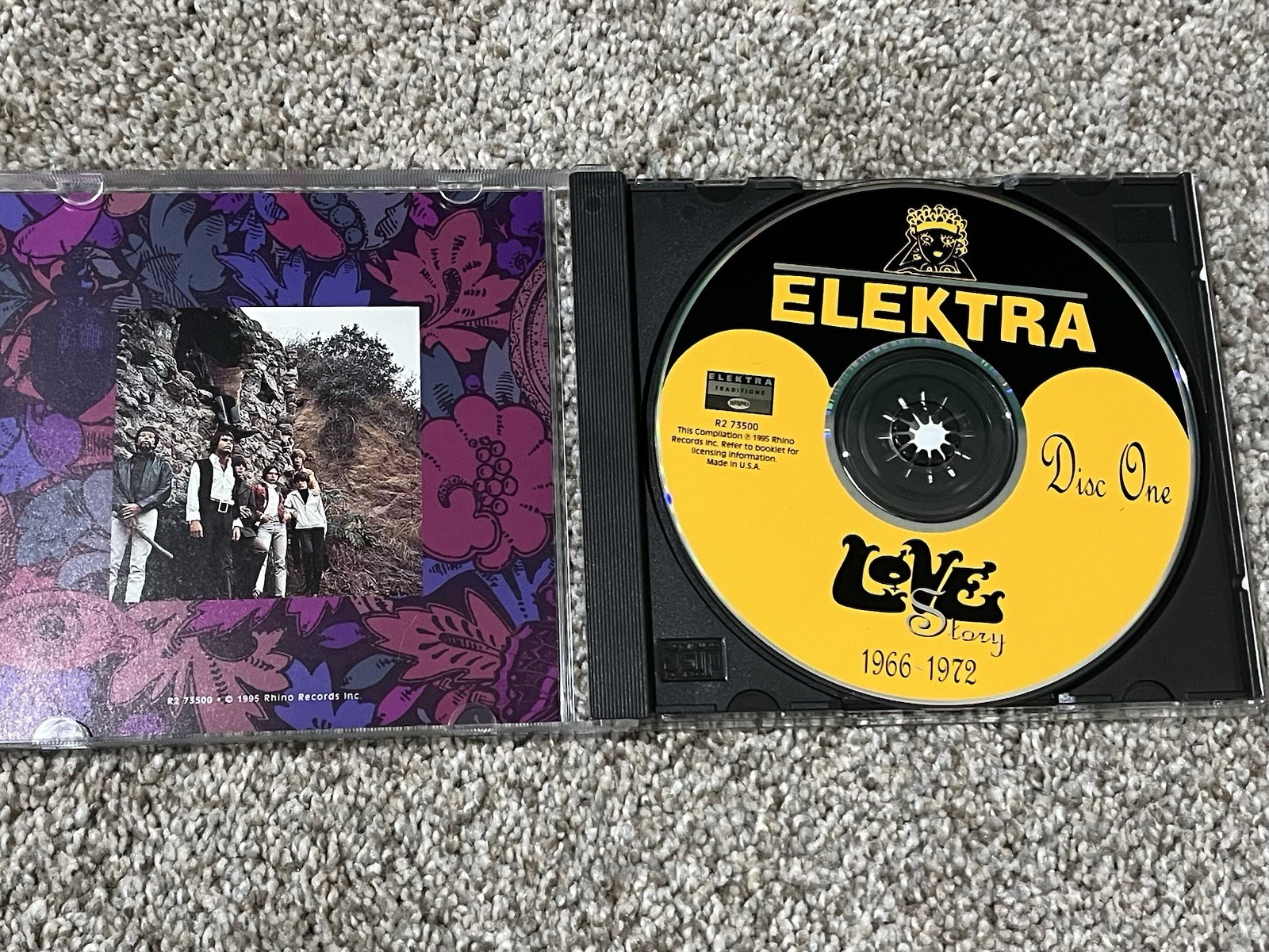 Love “Love Story 1966-1972” 2xCD Box Set Elektra/Rhino R2 73500 Exc 1995