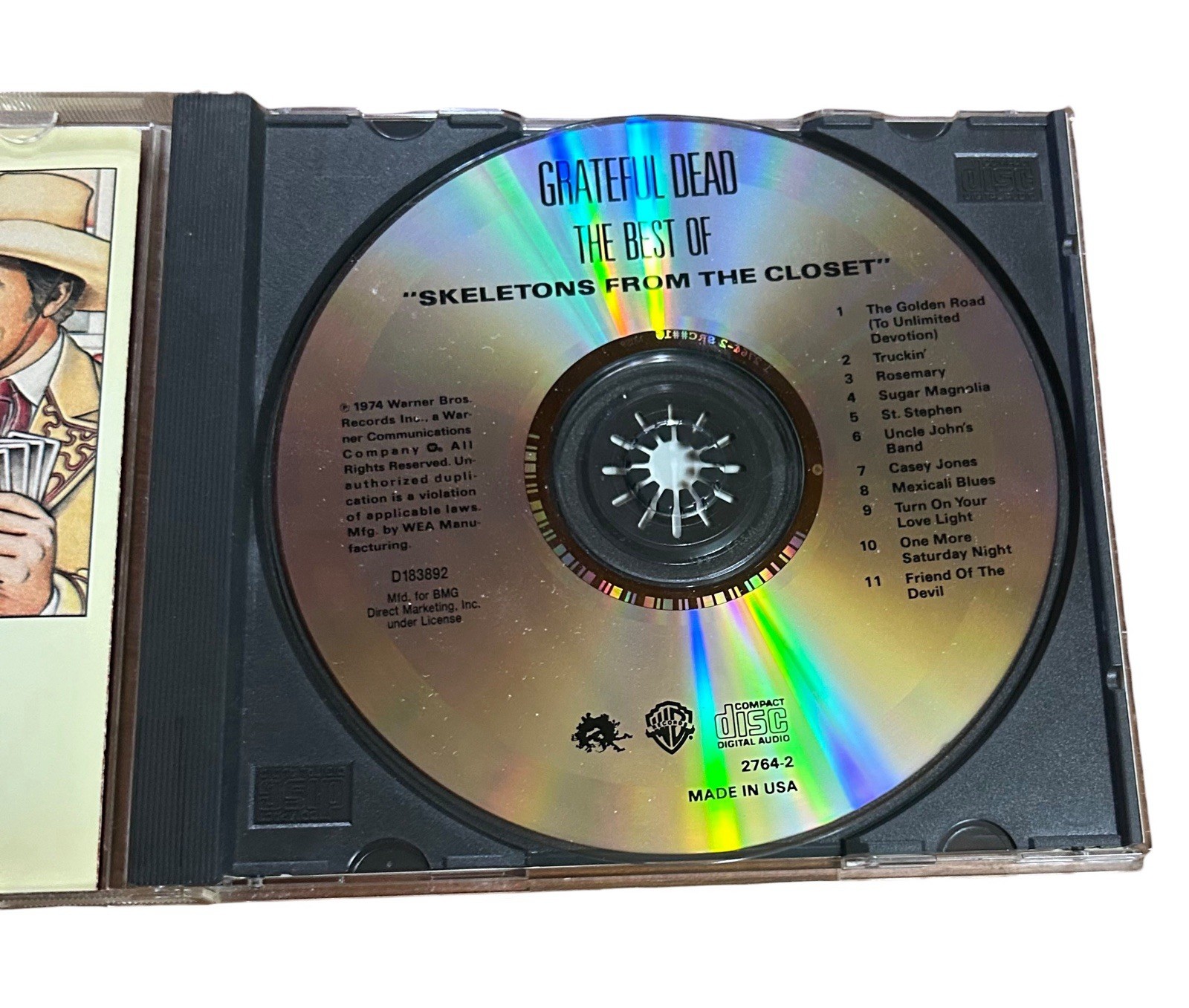 The Grateful Dead CD Lot In The Dark Shakedown Street Skeletons From The Closet