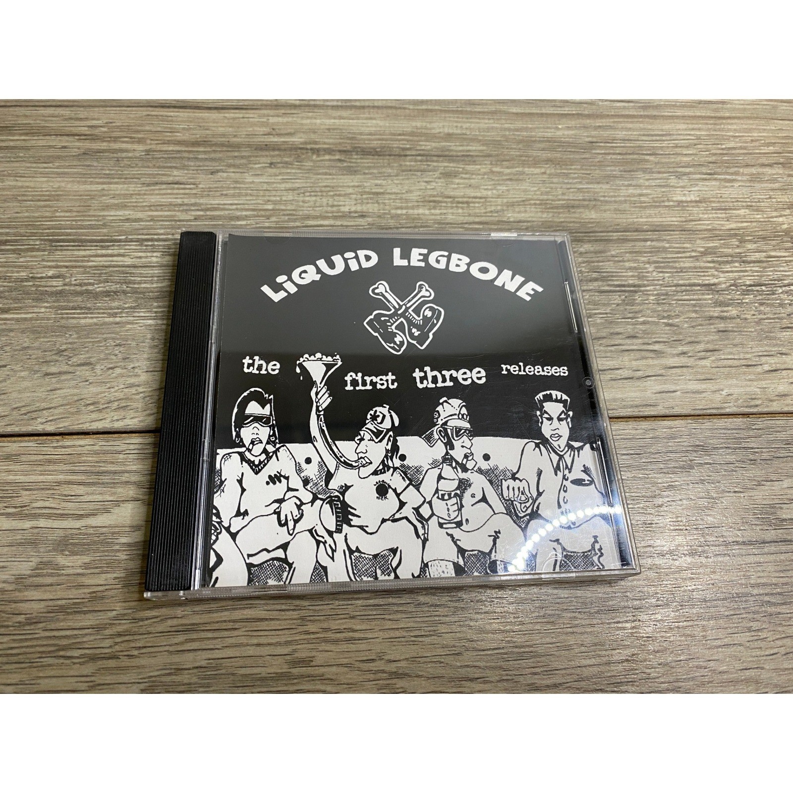 Liquid Legbone The First Three Releases CD OS Black Excellent Punk Rock