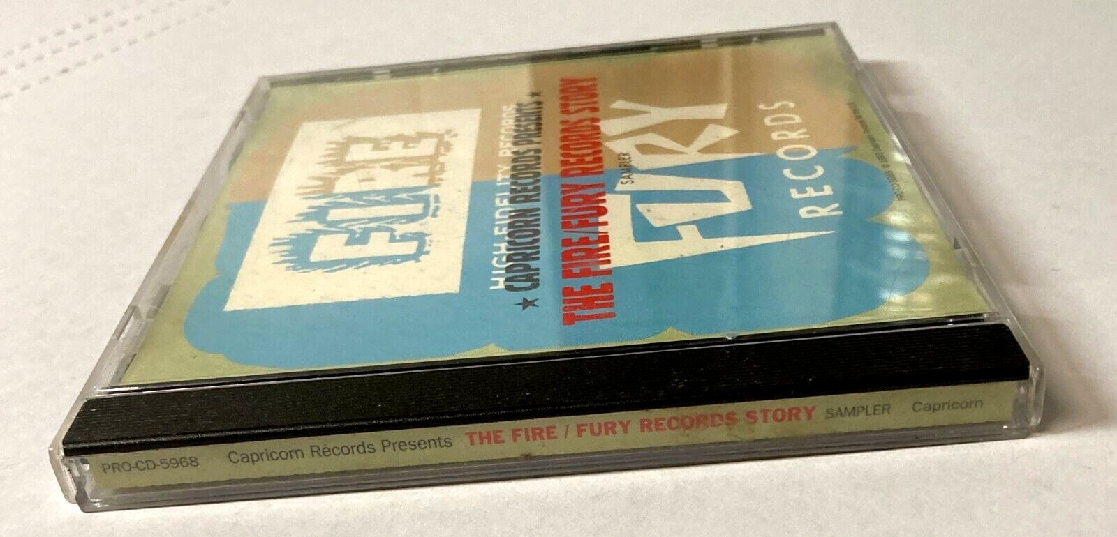 The FIRE/FURY RECORDS STORY ~ PROMO ONLY CD EX 1993 Rock 'n Roll / Soul