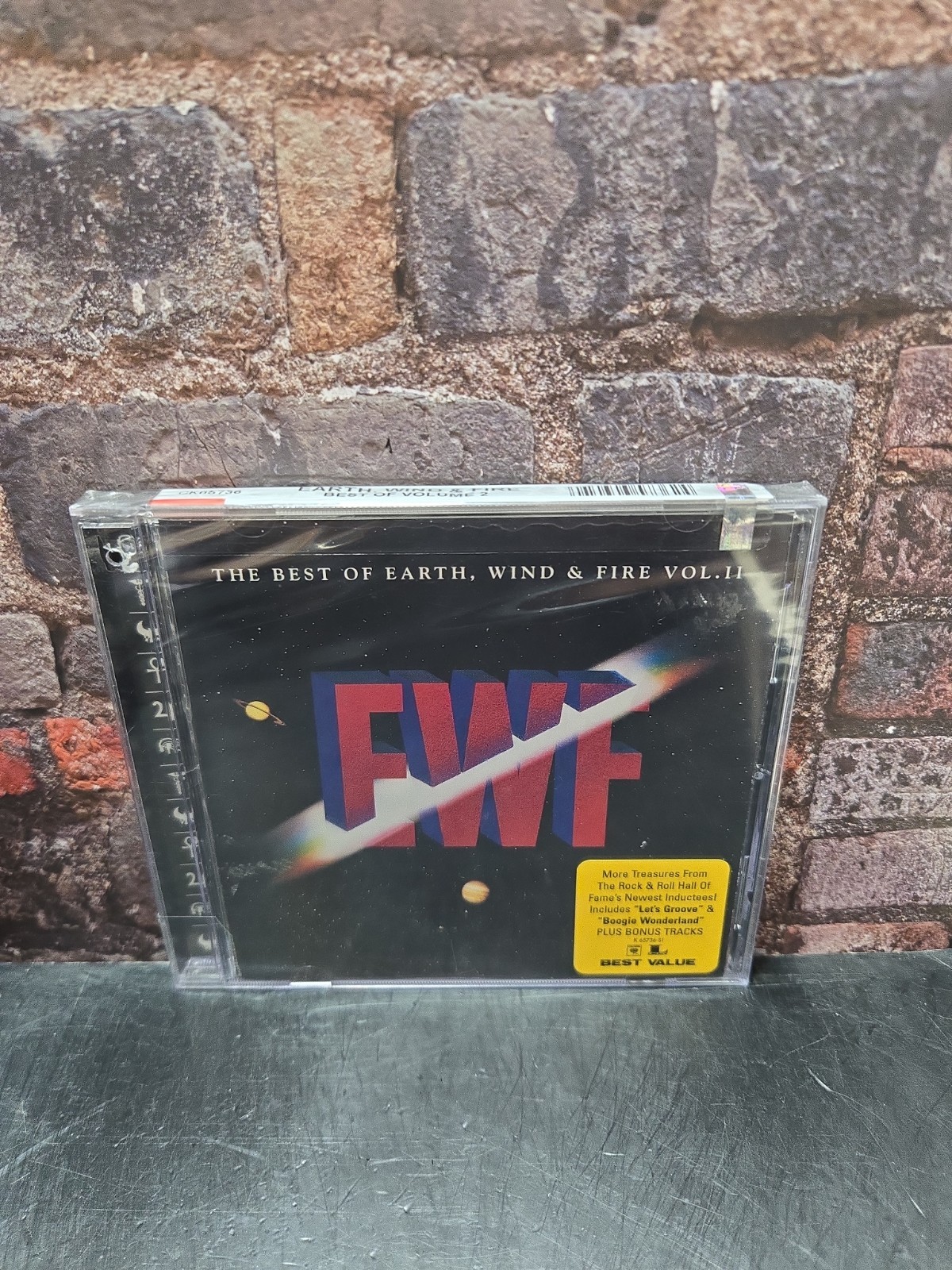 EARTH WIND & FIRE-THE BEST OF EARTH WIND & FIRE VOL II-CD FACTORY SEALED