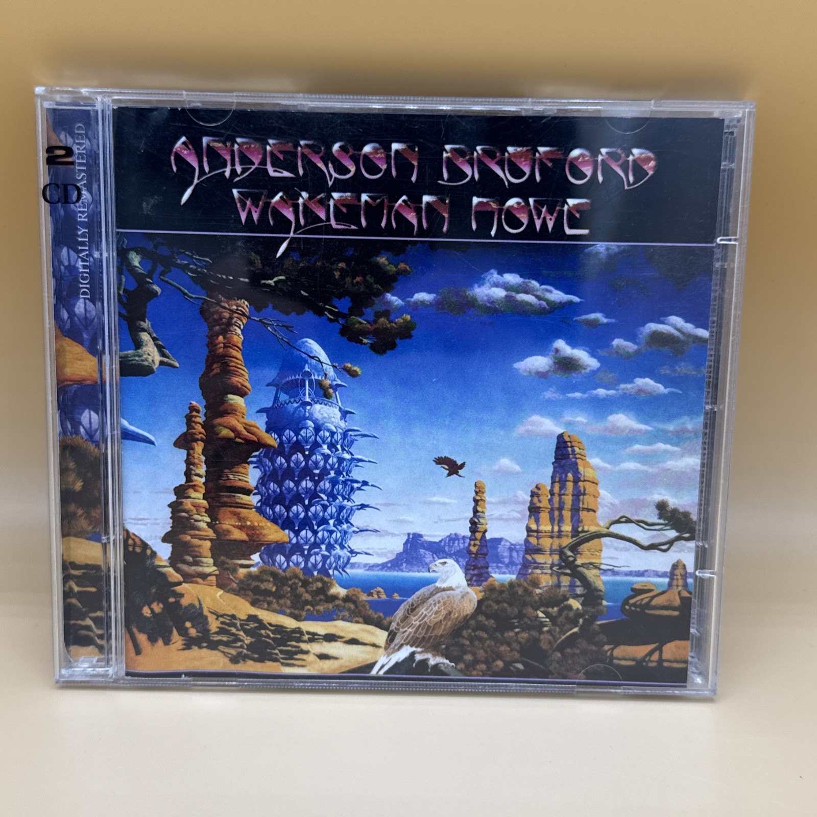 Anderson Bruford Wakeman Howe by ABWH (CD, 2014, 2 Discs,) OOP Remastered-