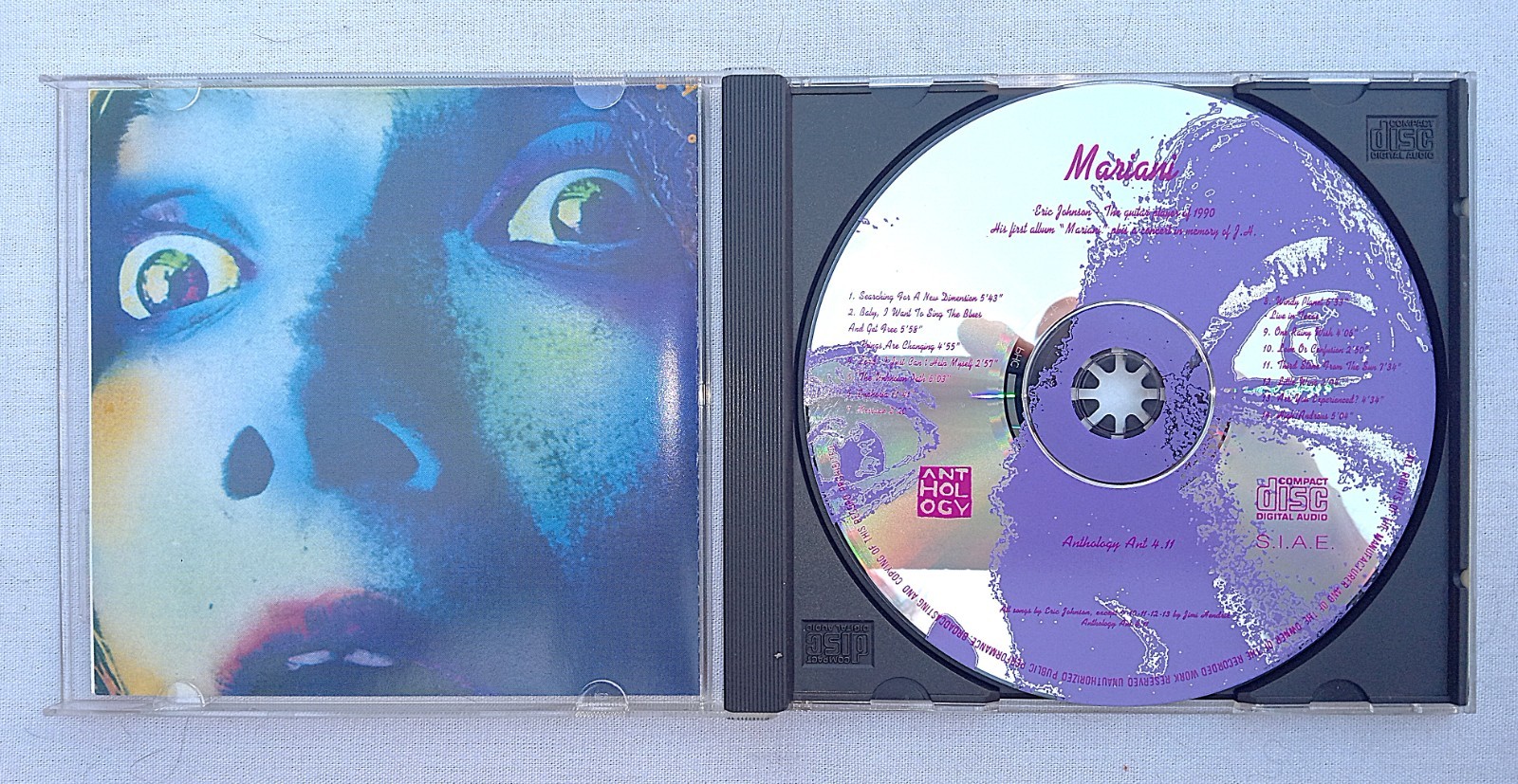 JOHNSON, ERIC Original 1992 1st Edition Mariani Anthology-ANT 4.11 HTF CD / Mint