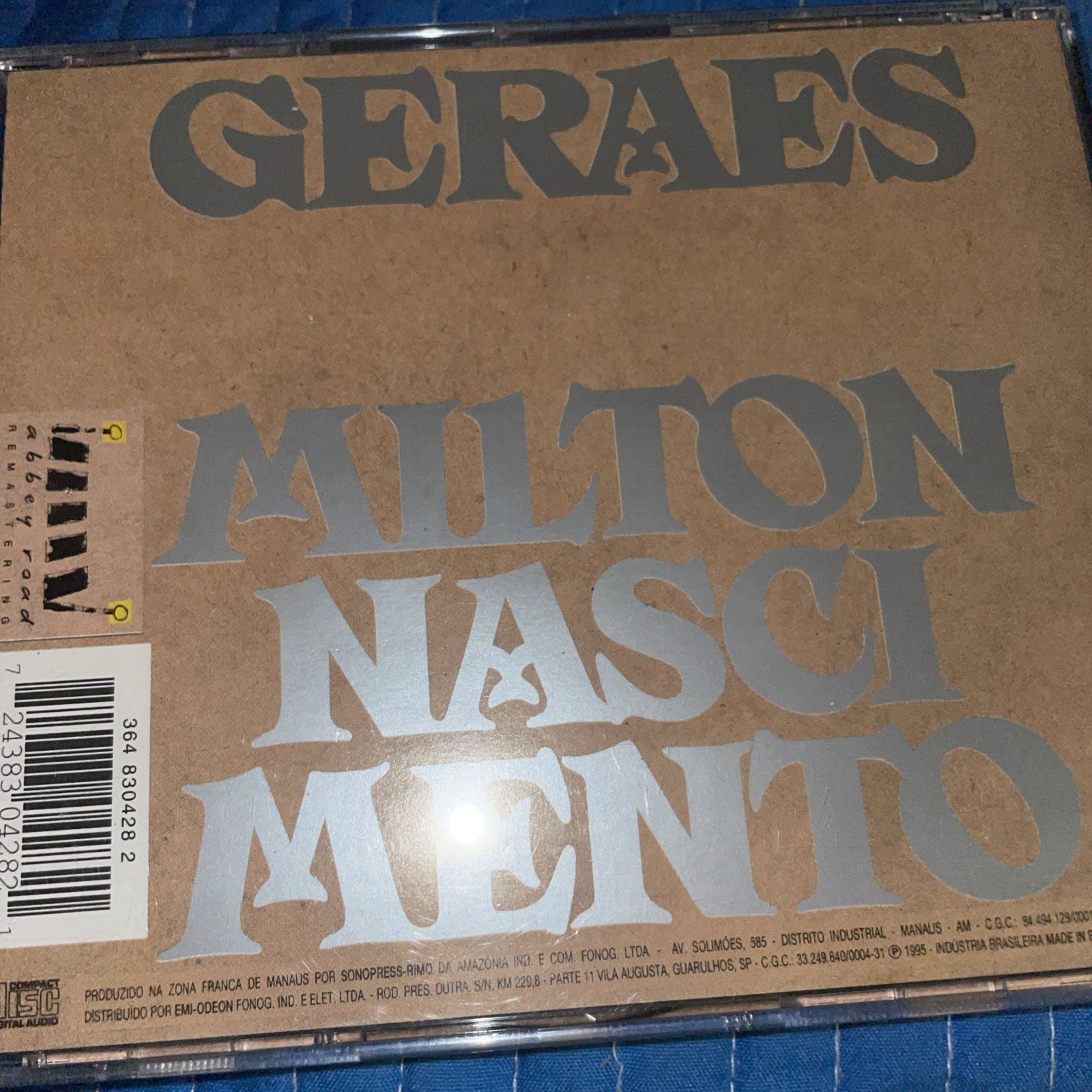Geraes by Milton Nascimento (CD, 2005)