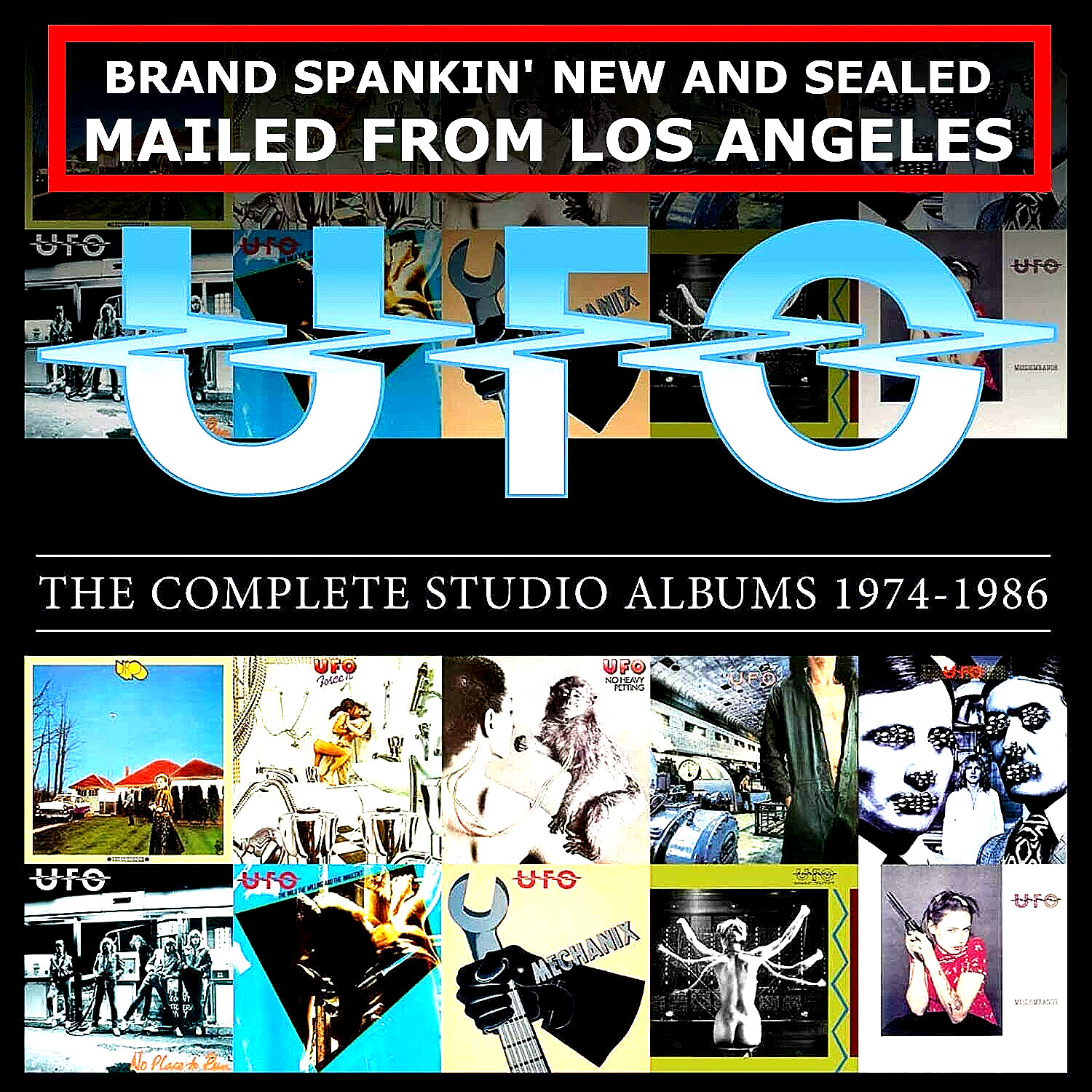 UFO THE COMPLETE STUDIO ALBUMS 1974-1986 TEN DISC BOXSET IncludingBonusTracks