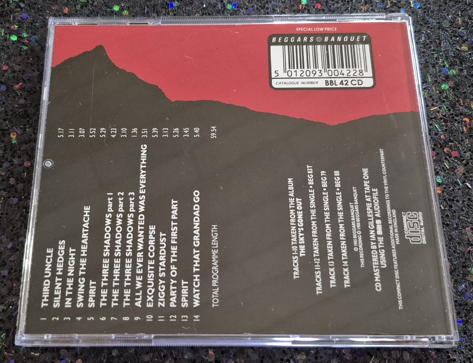 Bauhaus - Sky's Gone Out CD 1988 Pre-Owned Excellent Condition BBL42CD UK