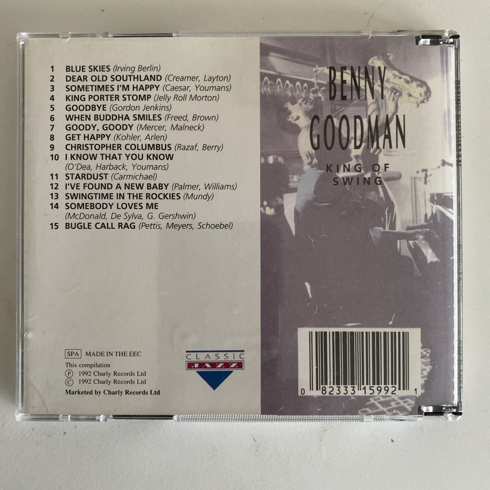 Goodman, Benny - King of Swing CD (1992) Audio Quality Good Amazing Value