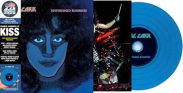 Eric Carr - Unfinished Business CD - (Blue Polycarbonate CD) - NEW