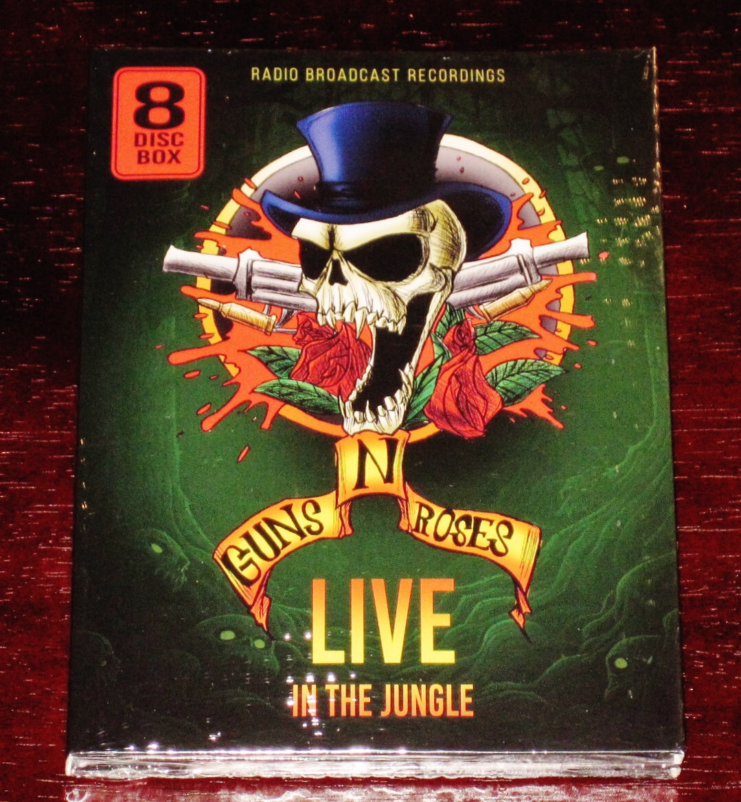 Guns N' Roses: Live In The Jungle - Radio Broadcast Recordings 8 CD Set UK NEW