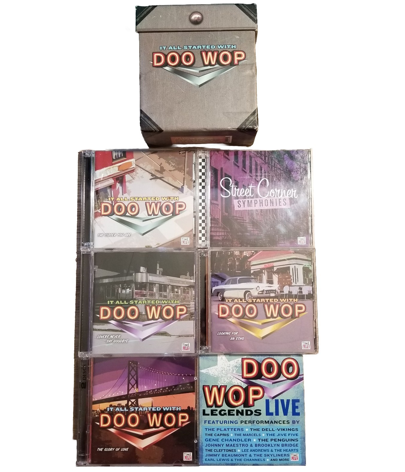 It All Started with Doo Wop Time Life CD & DvD Box Set