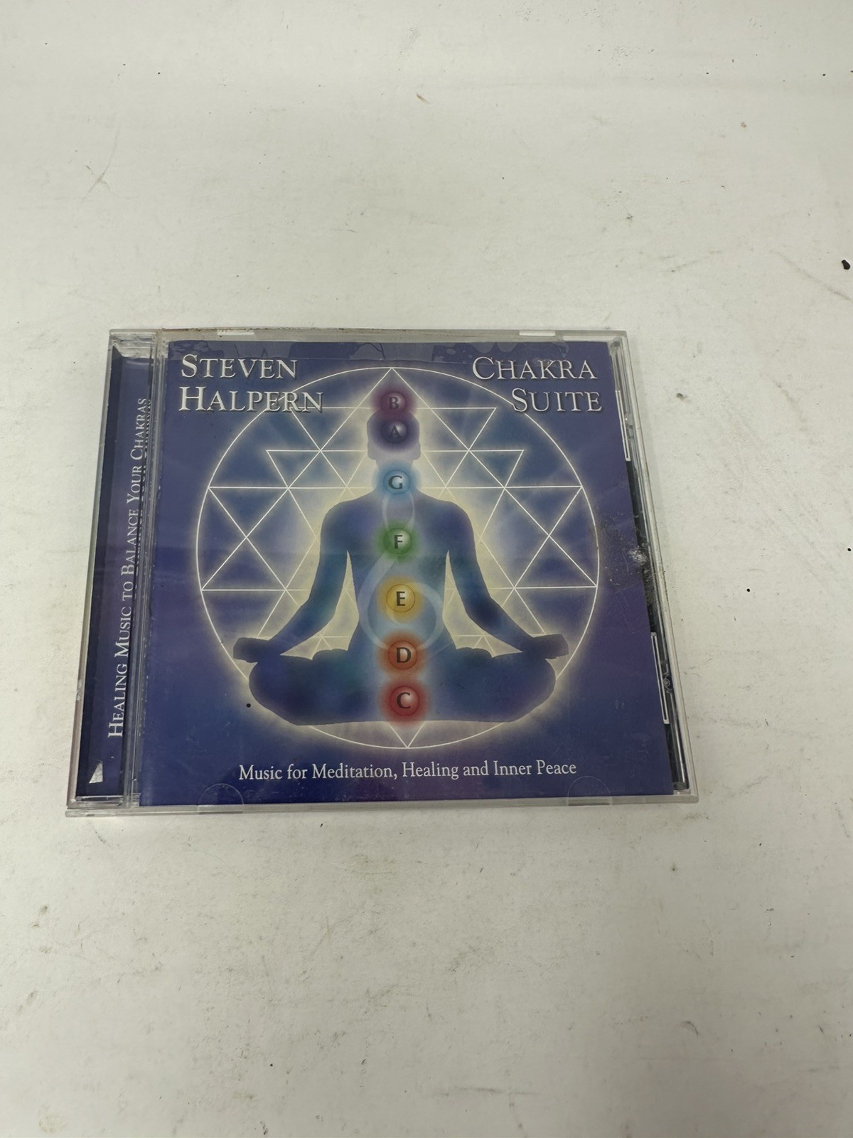 Steven Halpern - Chakra Suite CD Used Very Good Free Shipping
