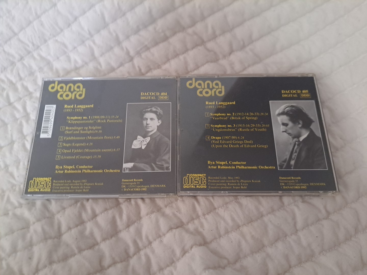 Rued Langgaard: Symphony, No. 1 2 3 Symphonies Ilya Strupel Complete Denmark