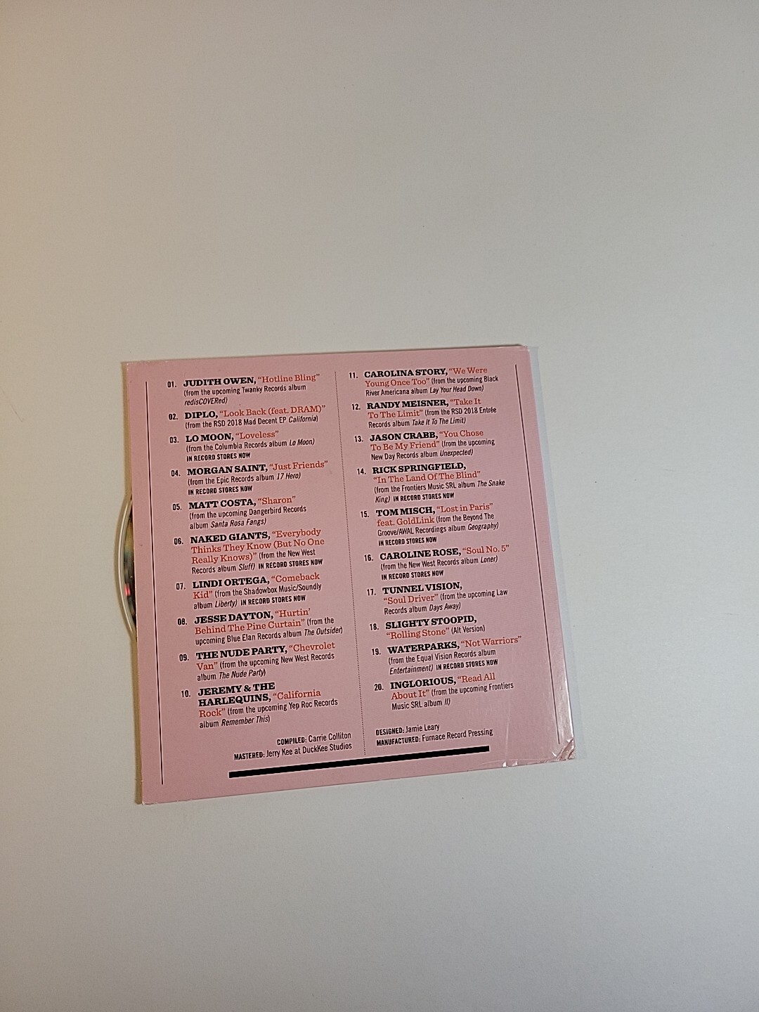 Record Store Day 2018 Sampler (CD US 2018) AP262