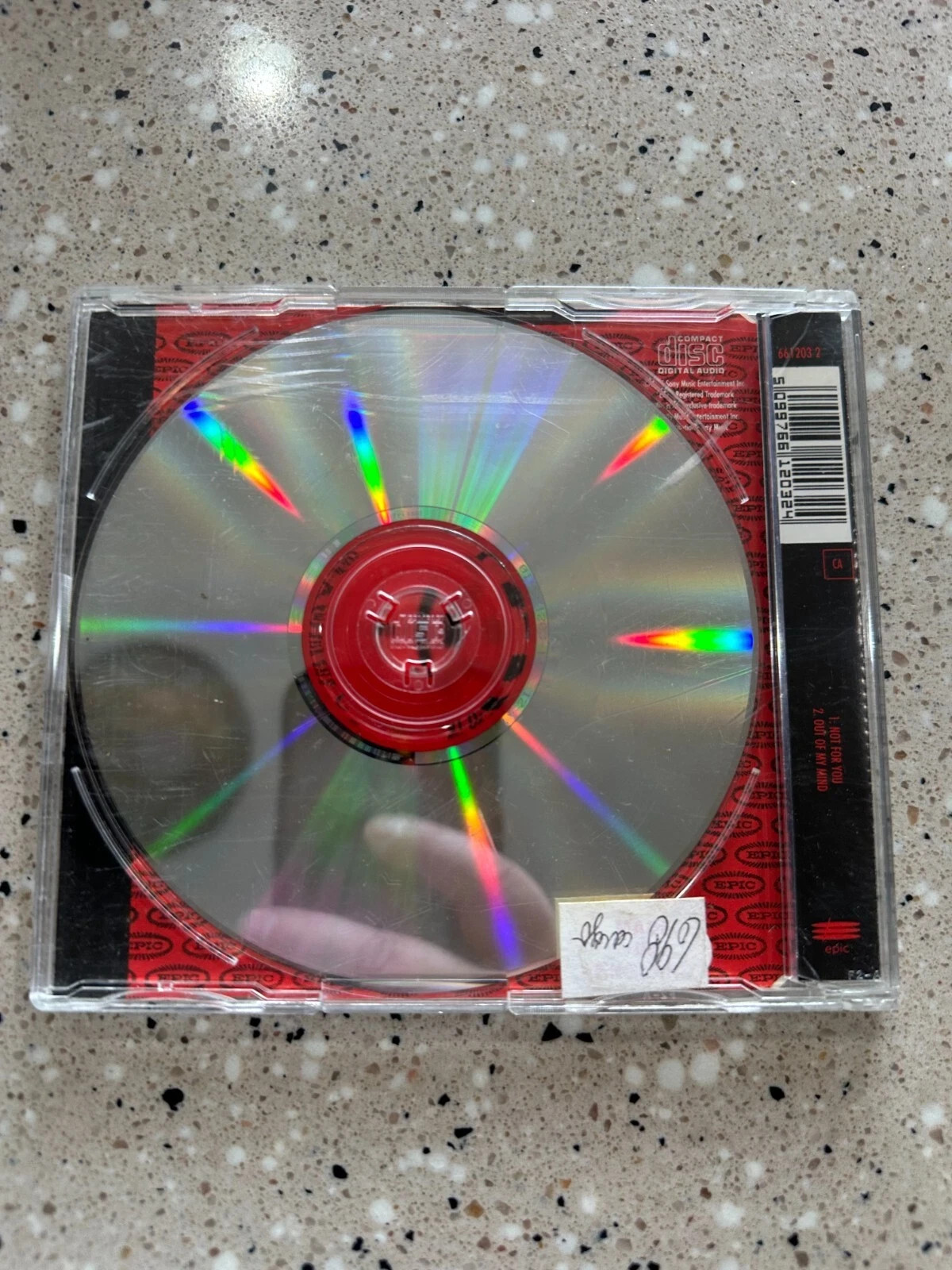 Pearl Jam – Not For You CD EP 45 RPM Import Alt Rock Grunge