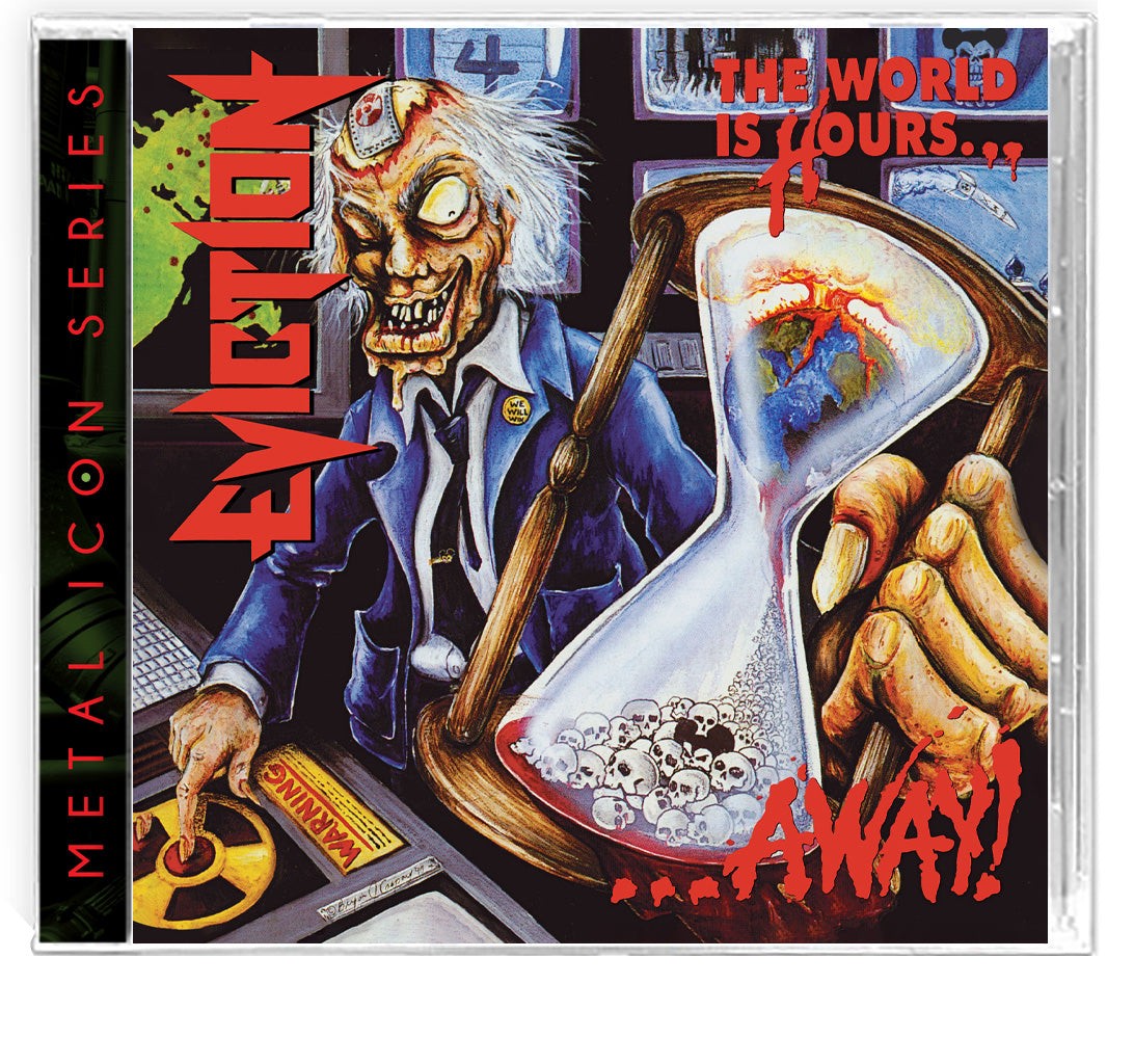 Eviction - The World Is Hours Away (CD, 2025, Brutal Planet) 80's THRASH ala DRI