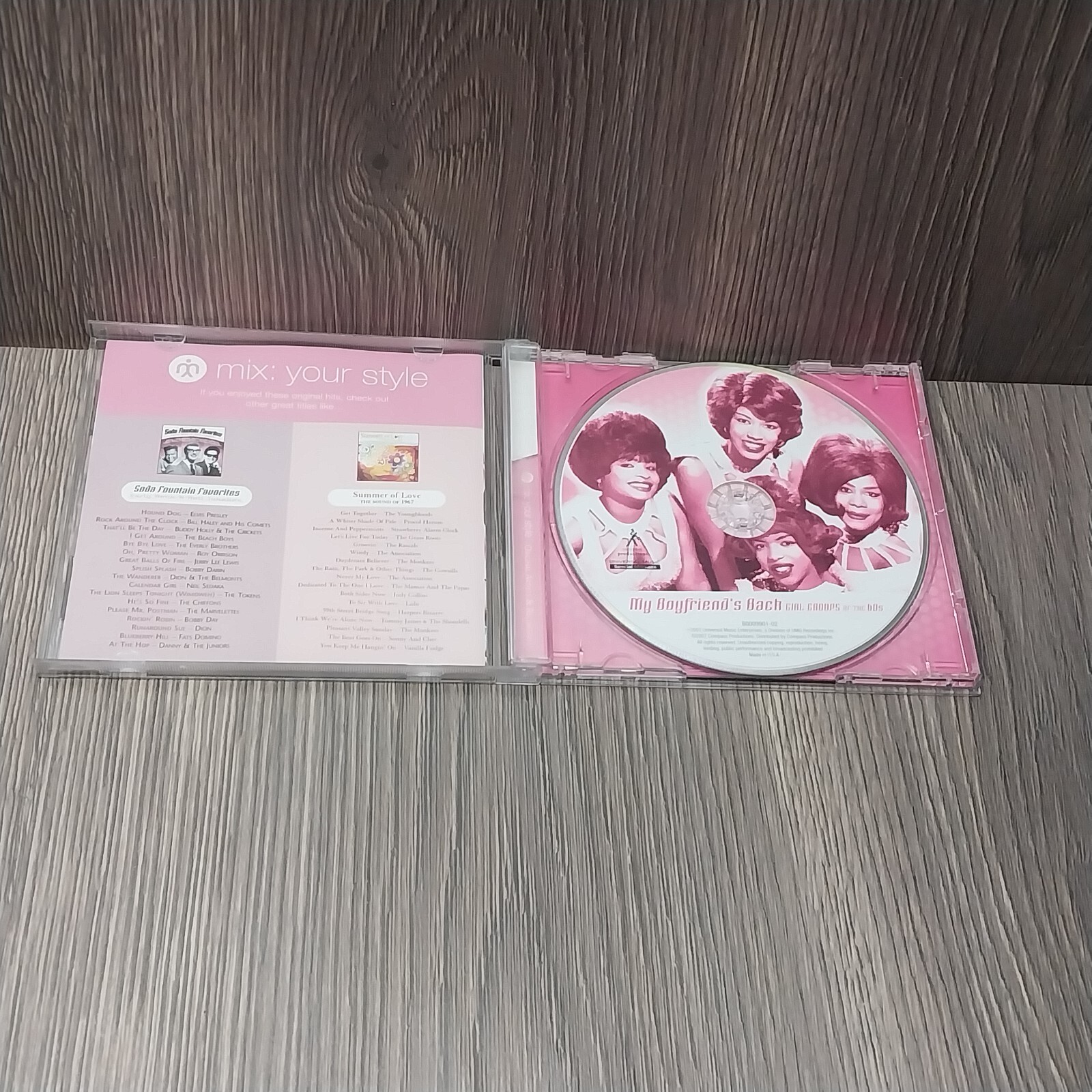 My Boyfriend's Back Girl Groups Of The 60s CD Very Good Condition
