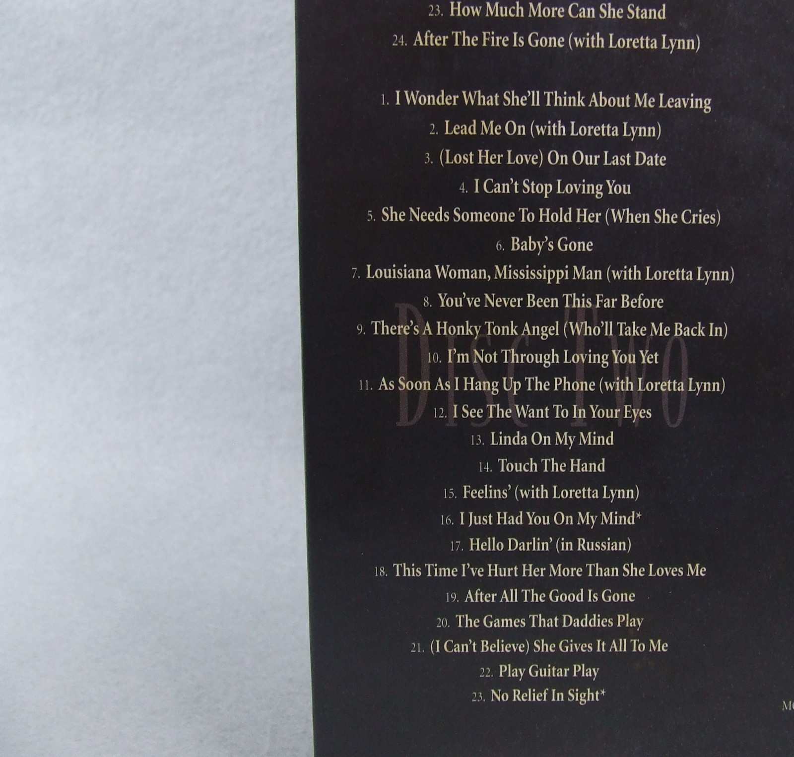 Conway Twitty - The Conway Twitty Collection (4 CD Box Set, 1994 MCA Records)