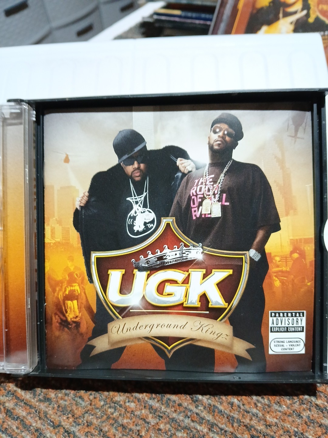 UGK Underground Kingz 2 CD & DVD Set GANGSTA RAP Bun B Pimp C EXPLICIT LYRICS