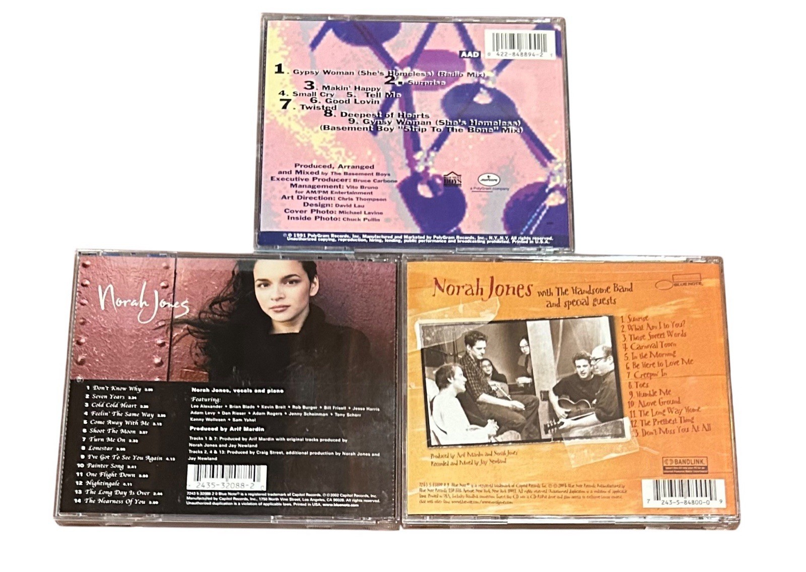 Vintage 90's 2000's R&B CD Lot Of 12 Michael Jackson Nora Jones Black Eyed Peas