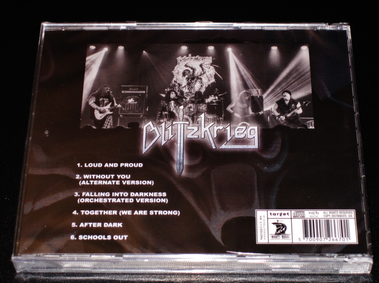 Blitzkrieg: Loud And Proud CD 2019 Mighty Music Denmark PMZ315CD Jewel Case NEW