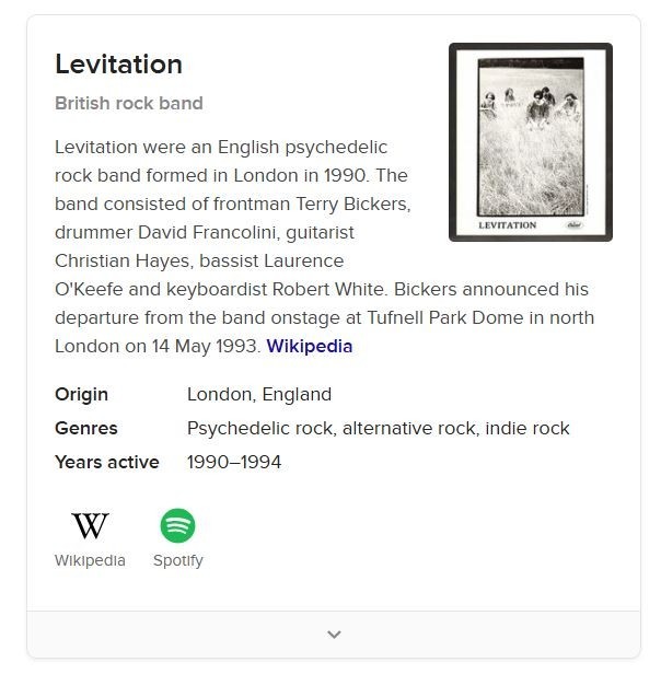 Levitation - Coterie (CD,1991,Capitol Records,1st Edition) RARE 1st PRESSING!