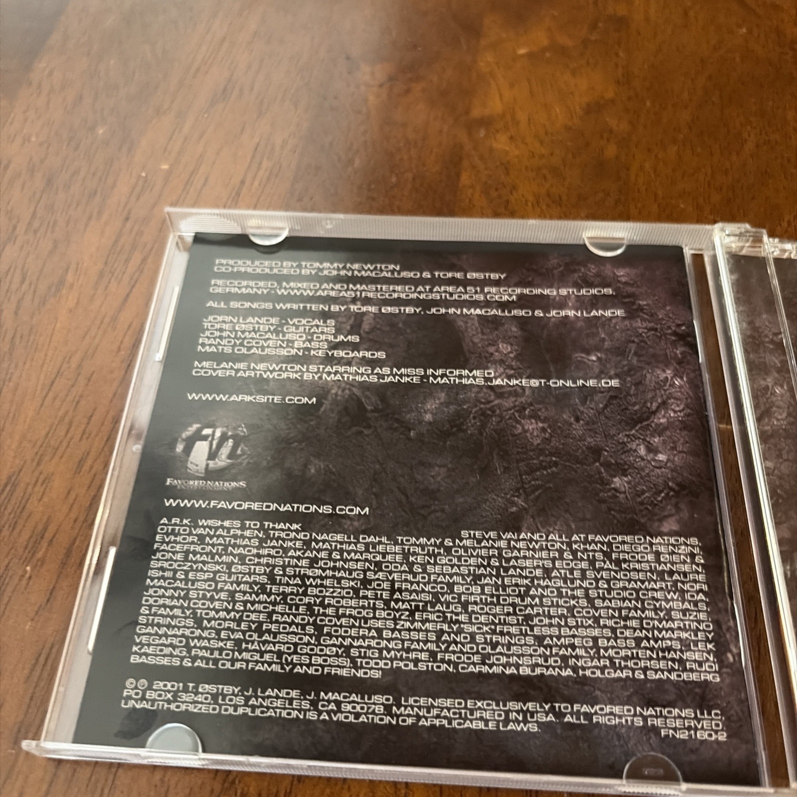 Burn the Sun by Ark Cd New Iommi Singer Jorn Lande Black Sabbath Dio Masterplan