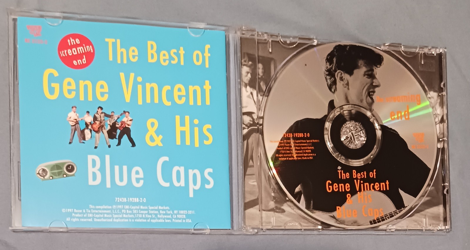 The Screaming End: The best of Gene Vincent & His Blue Caps (CD, 1997)