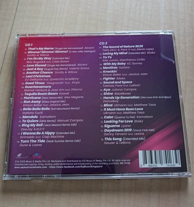Best Hits 2021 CD Euro Dance Remix Singpore Release Akcent Mario Lopez Scotty
