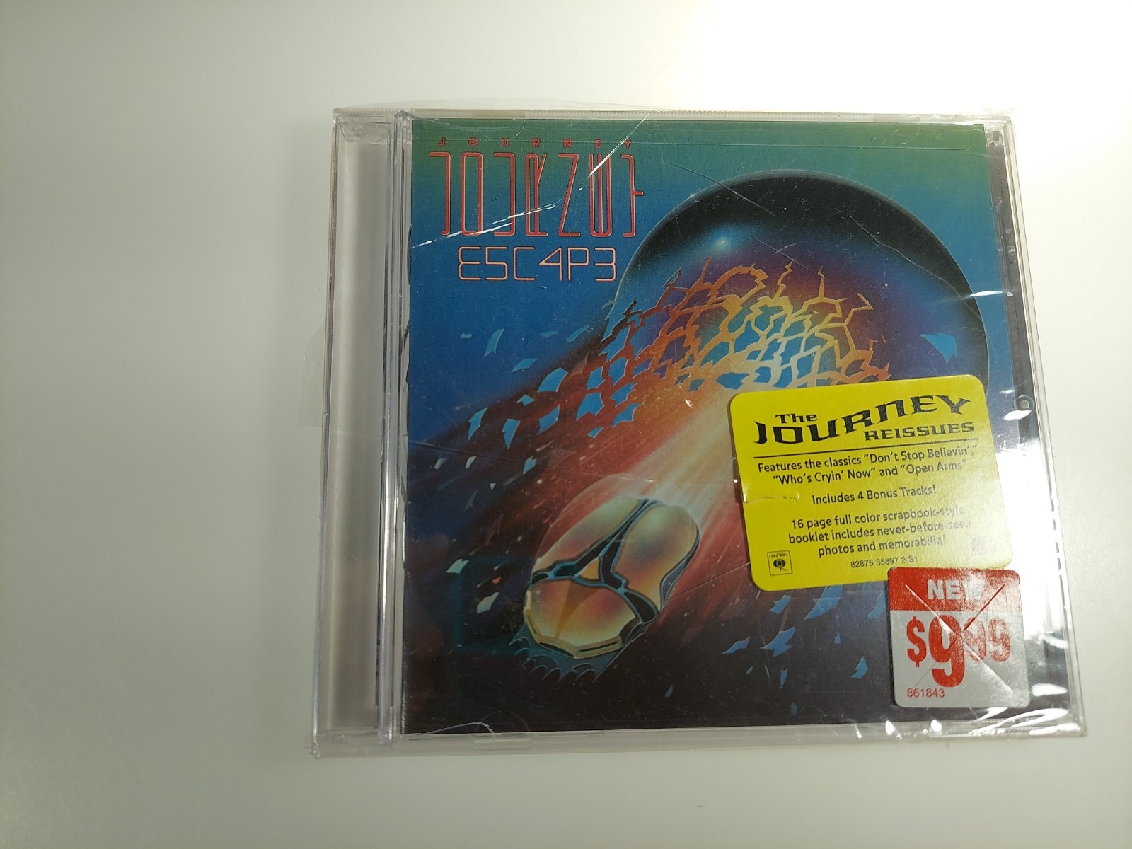 Escape by Journey CD New Open Shrink Wrap