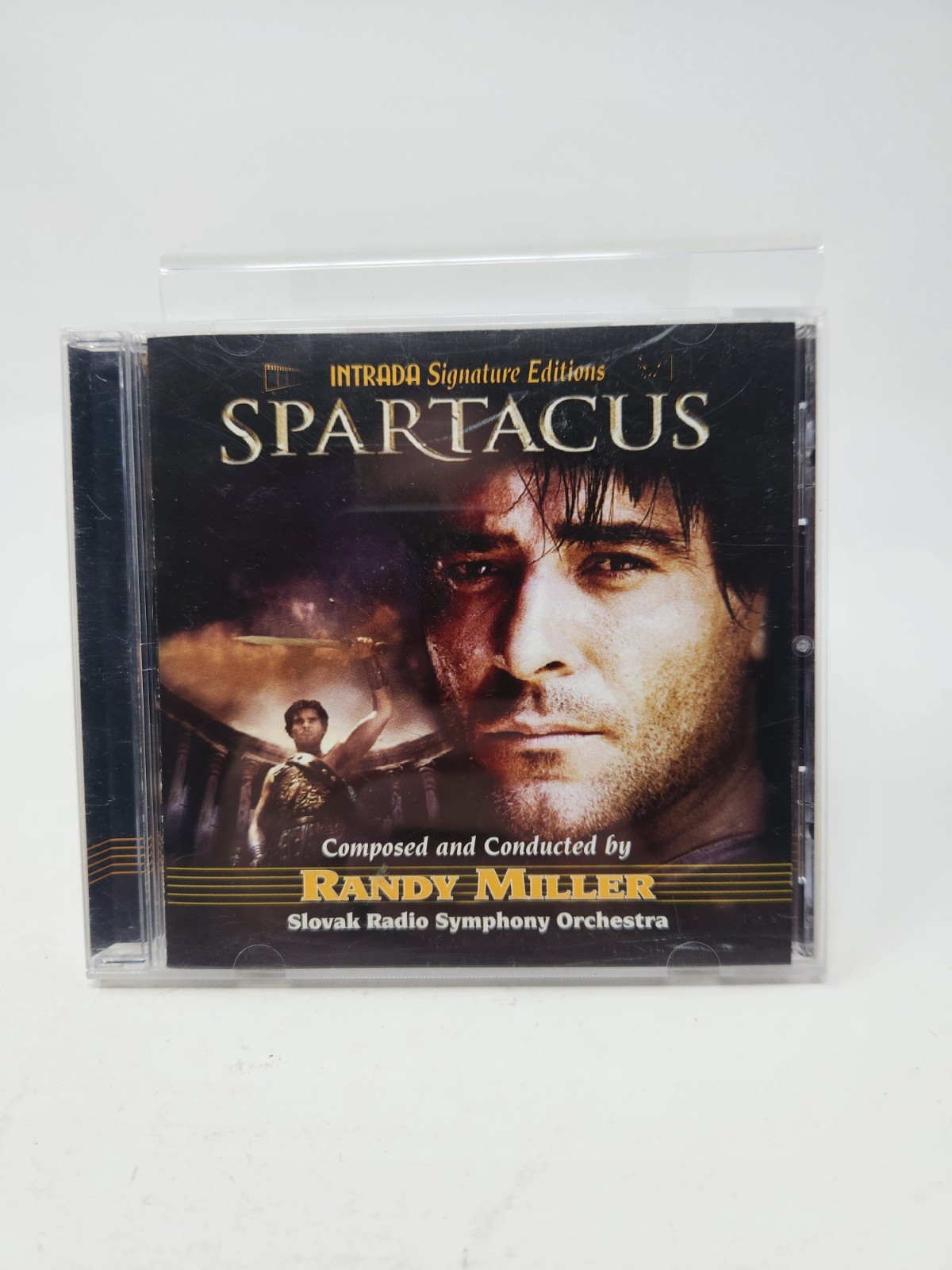 Spartacus Soundtrack Cd Score By Randy Miller Intrada 2004 Ise1004 Oop