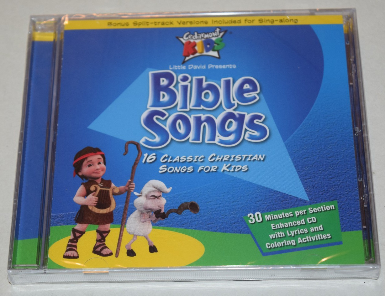 Bible Songs by Cedarmont Kids (CD, 1996) Brand New