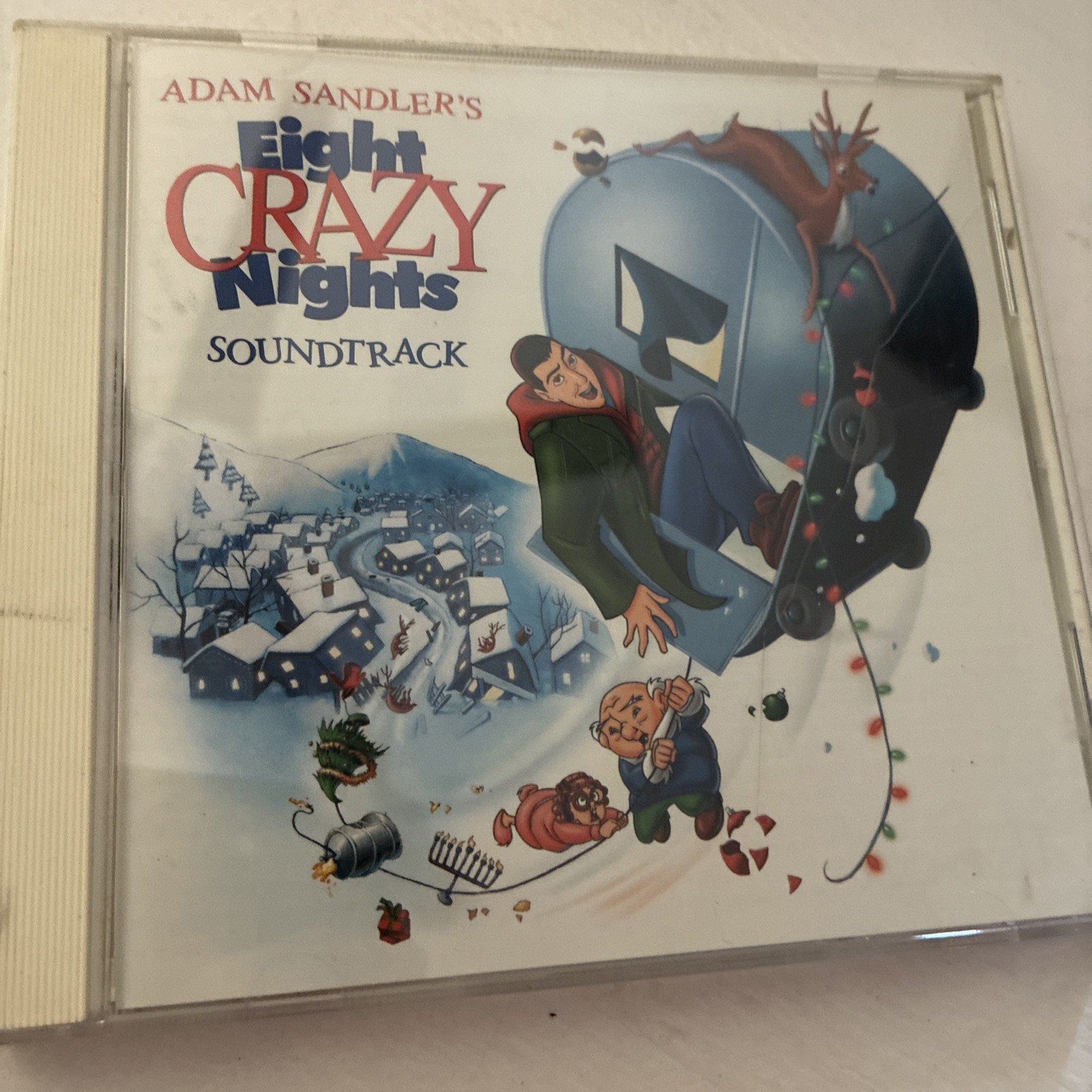 Adam Sandler's Eight Crazy Nights Soundtrack CD 2002 Hanukkah