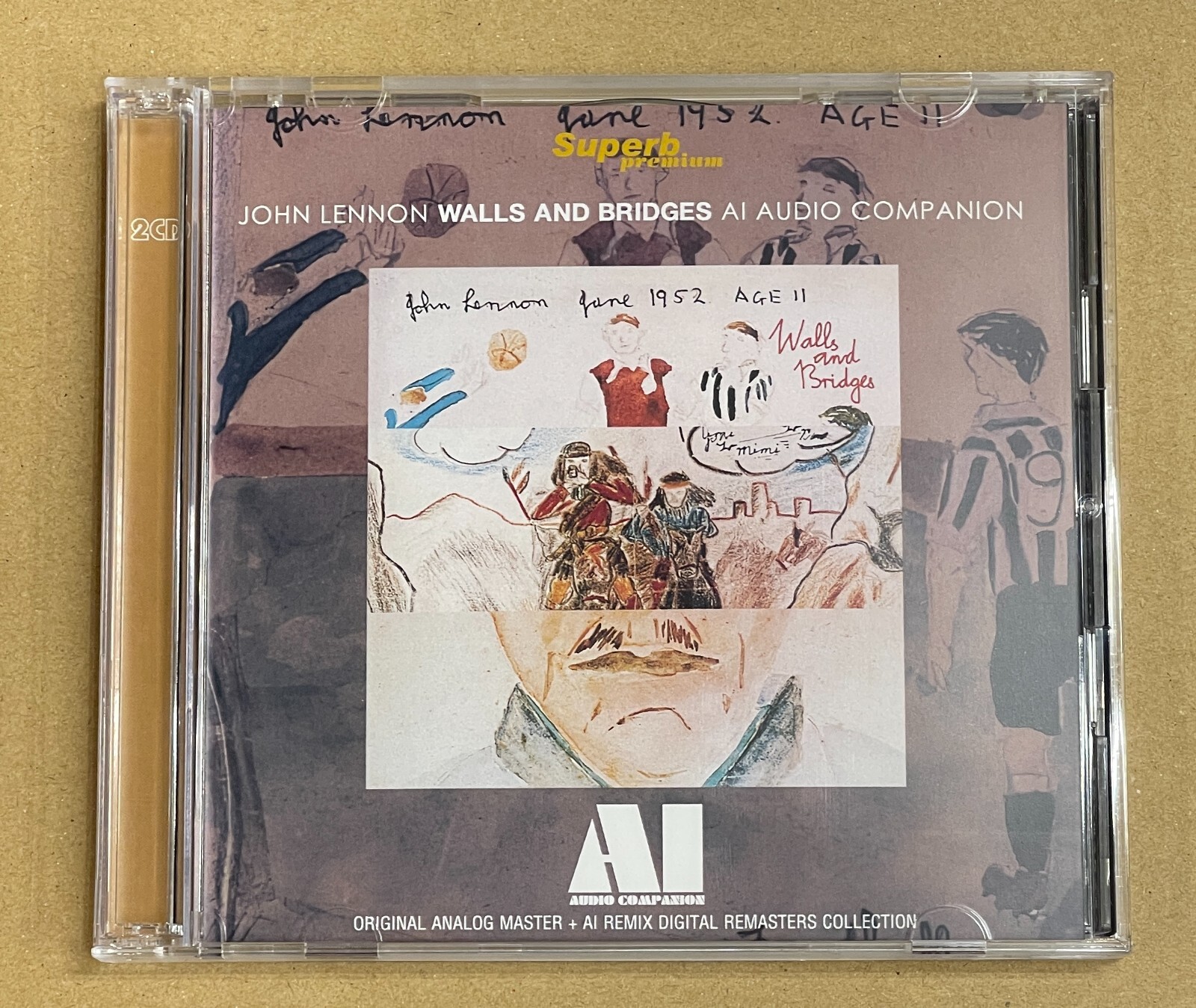 JOHN LENNON / WALLS AND BRIDGES : AI - AUDIO COMPANION